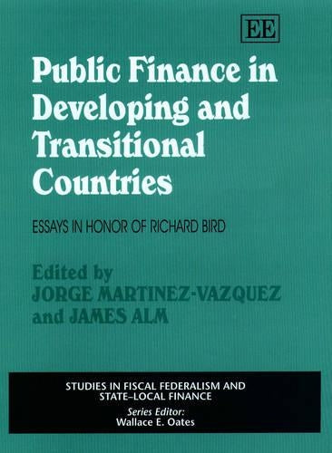 Public Finance in Developing and Transitional Countries