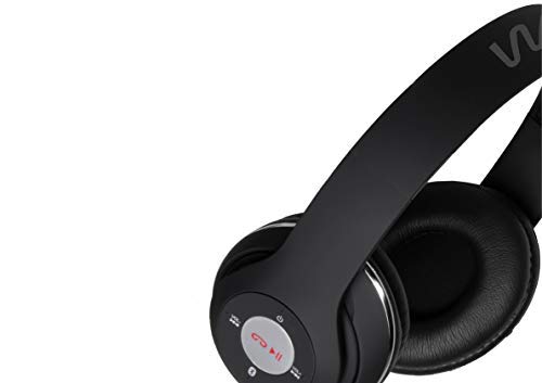 Walk Audio Black Enhanced Bass Wireless Headphones
