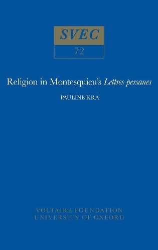 Religion in Montesquieu's 'Lettres Persanes'