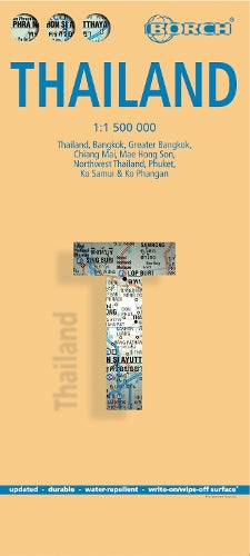Thailand, Borch Map