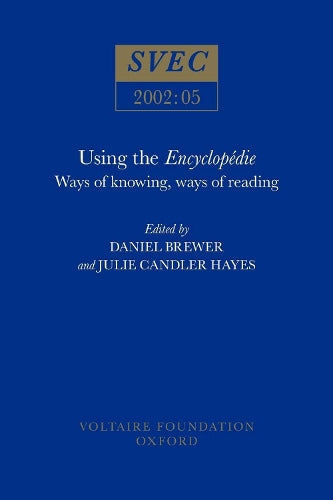 Using the Encyclopédie