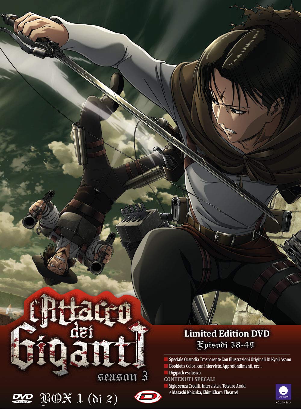Attacco Dei Giganti (L') - Season 03 Box #01 (Eps 38-49