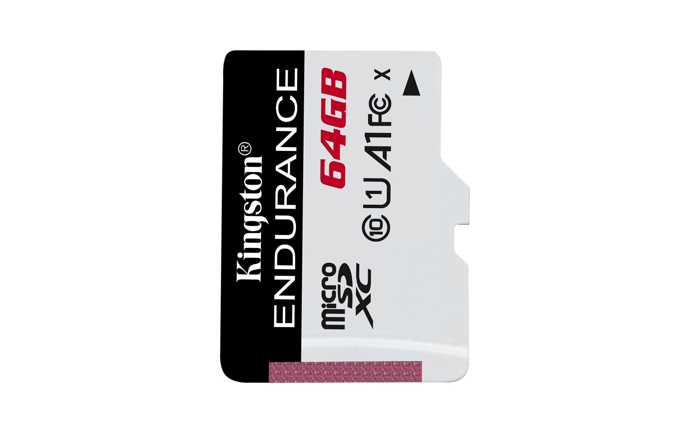 Kingston SDCE/64 GB High Endurance microSD Card 64 GB, Black/ White 64GB