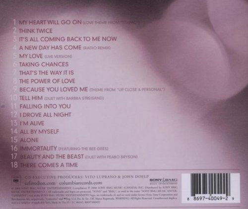 Celine Dion - My Love Essential Collection