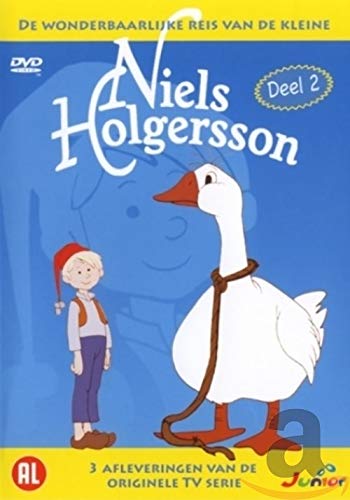1-DVD NIELS HOLGERSSON - DEEL 2 (DE EEKHOORN/KASTEEL VITTSKOEVLE/GANZENSPEL