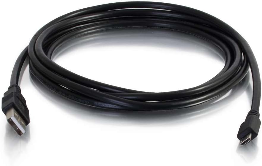 C2G 2m USB 2.0 A Male to Micro-USB B Male Cable