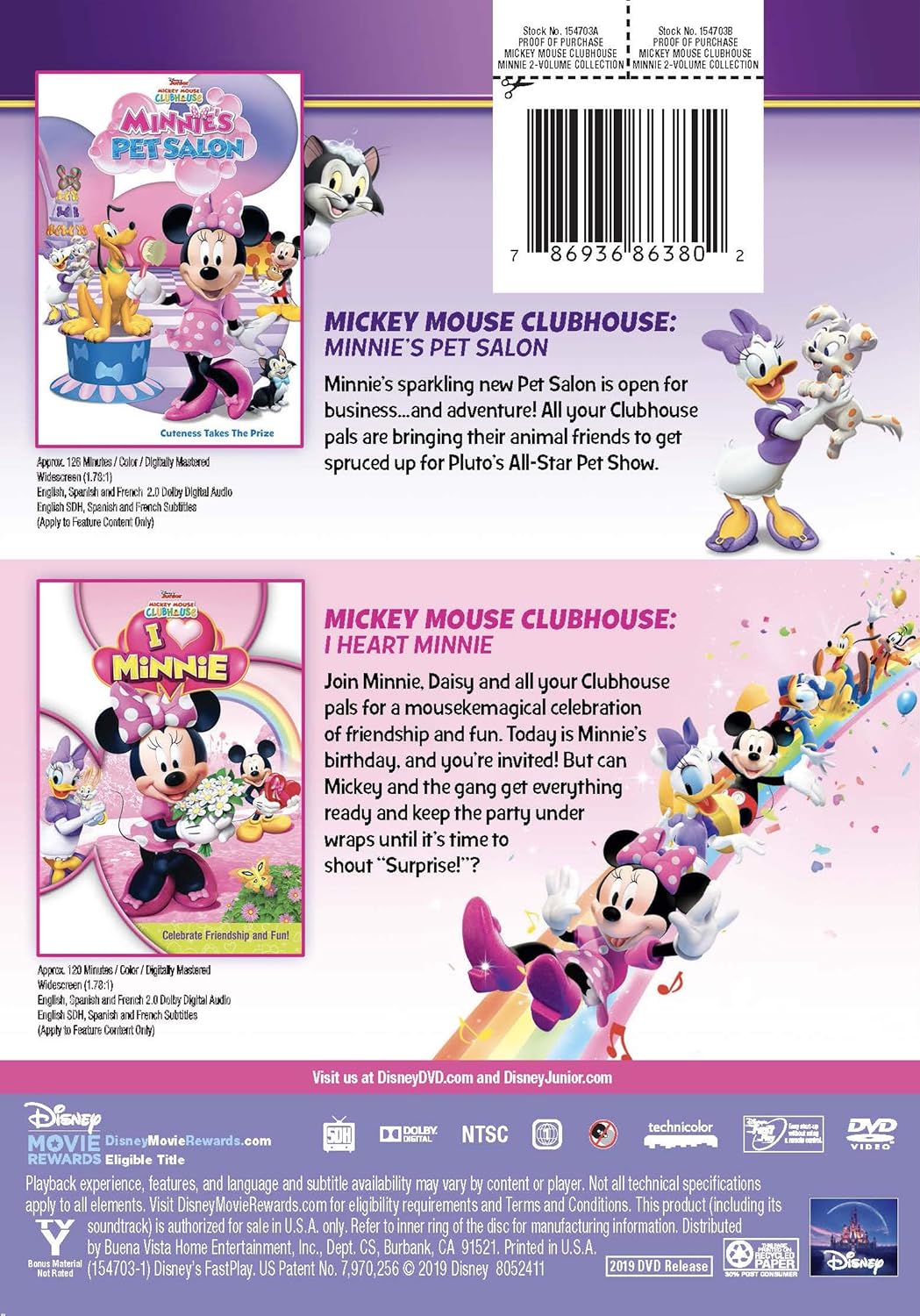 Mickey Mouse Clubhouse: 2-Movie Minnie Collection