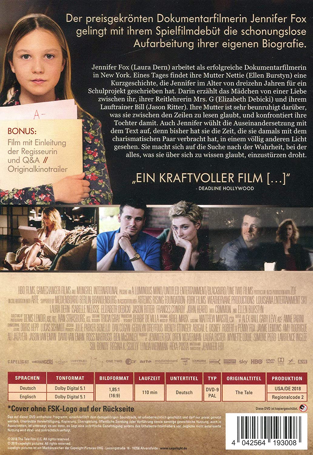 FOX, JENNIFER - THE TALE - DIE ERINNERUNG