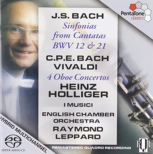 Sinfonias from Cantatas/oboe Concertos (Leppard)