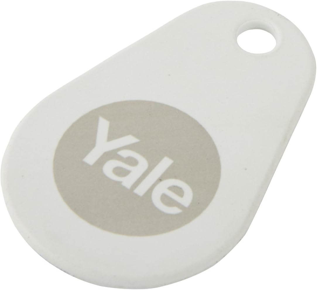 Yale Smart Lock Key Tags - White