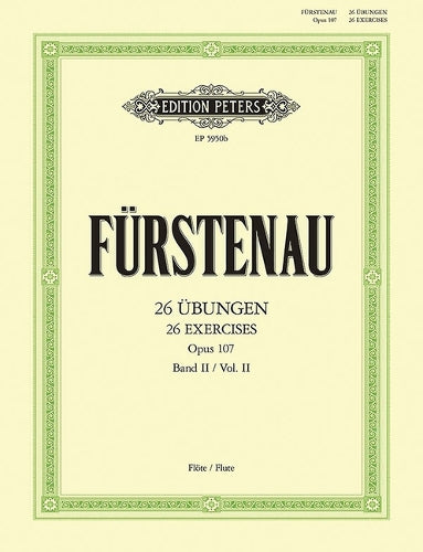 26 Exercises Op 107 For Flute