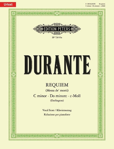 Requiem Messa De Morti C Minor