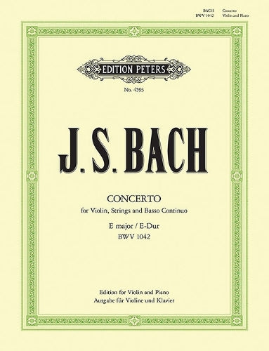 Violin Concerto In E Bwv 1042