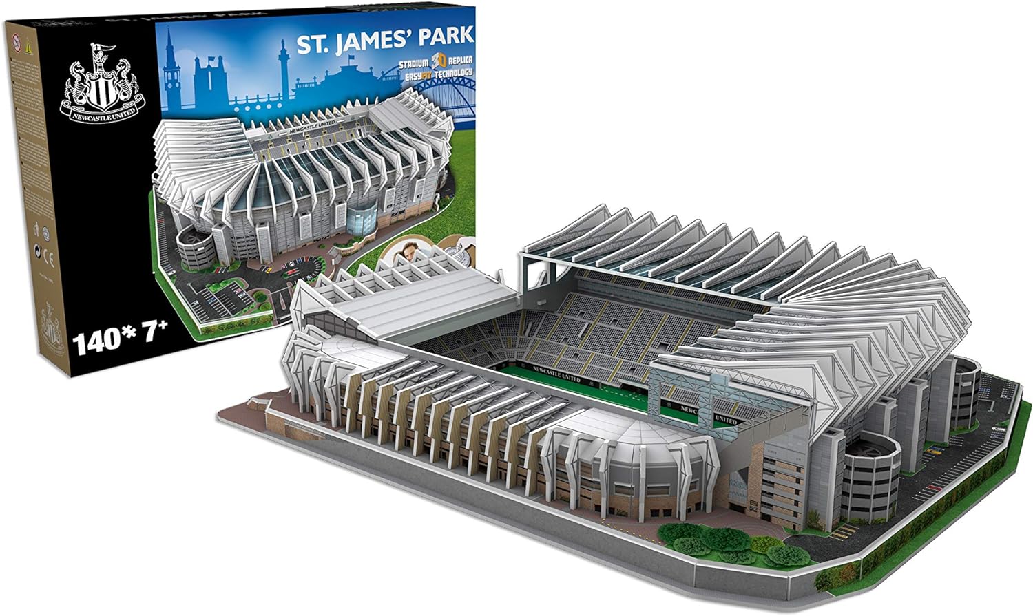 Paul Lamond Games 3d Stadium Puzzles - Newcastle Utd/toys Single