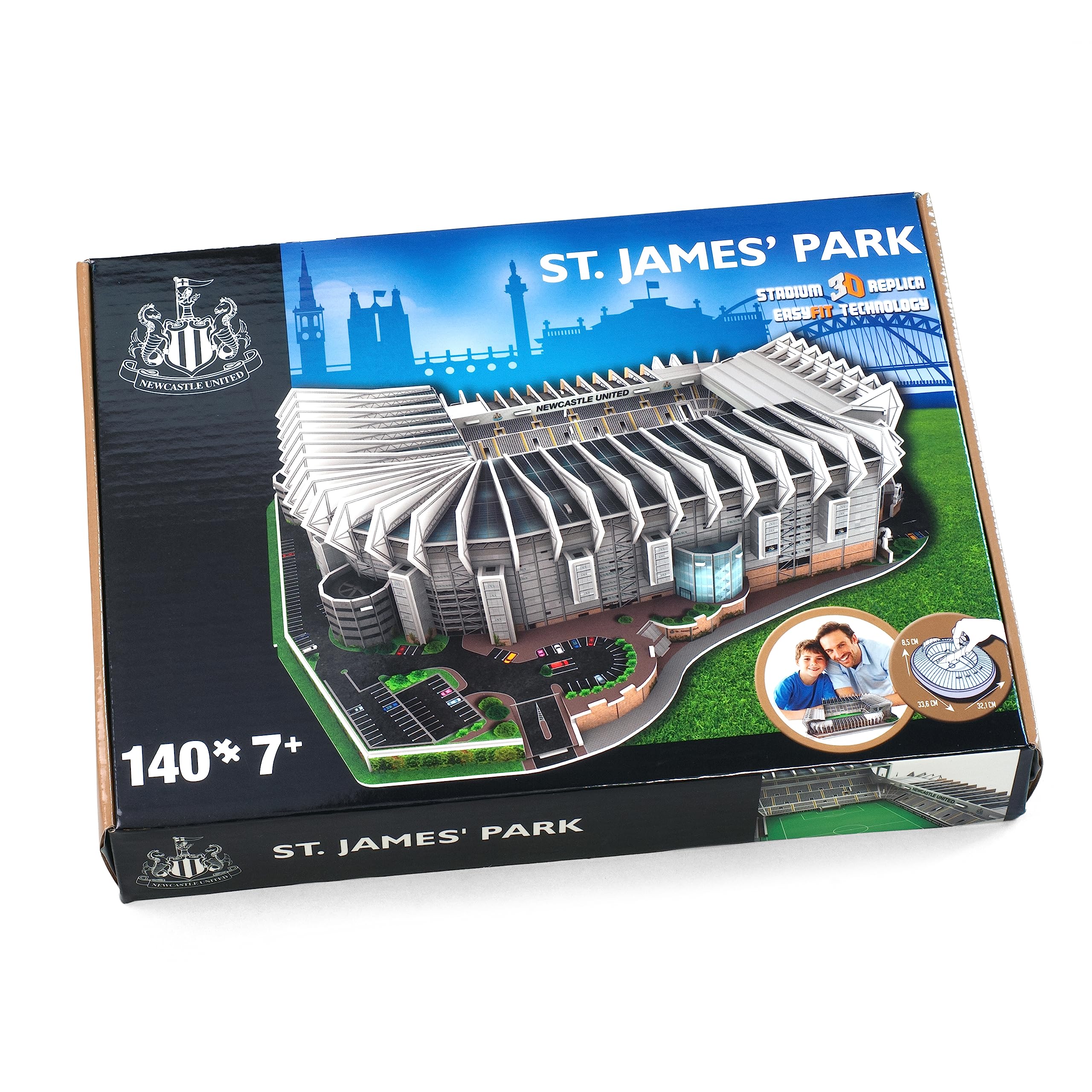 Paul Lamond Games 3d Stadium Puzzles - Newcastle Utd/toys Single