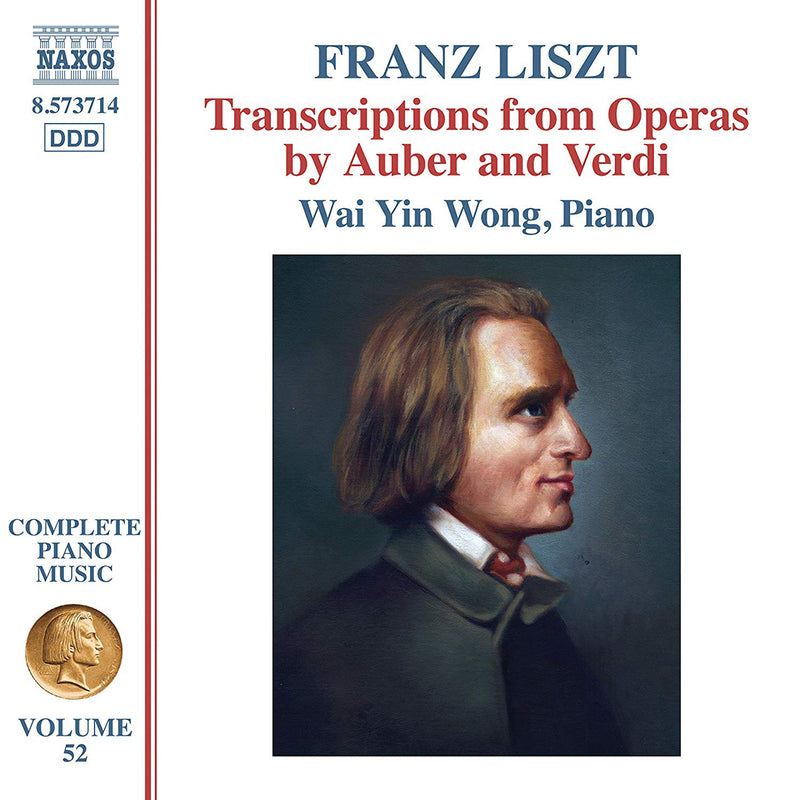 Franz Liszt: Transcriptions from Operas By Auber and Verdi