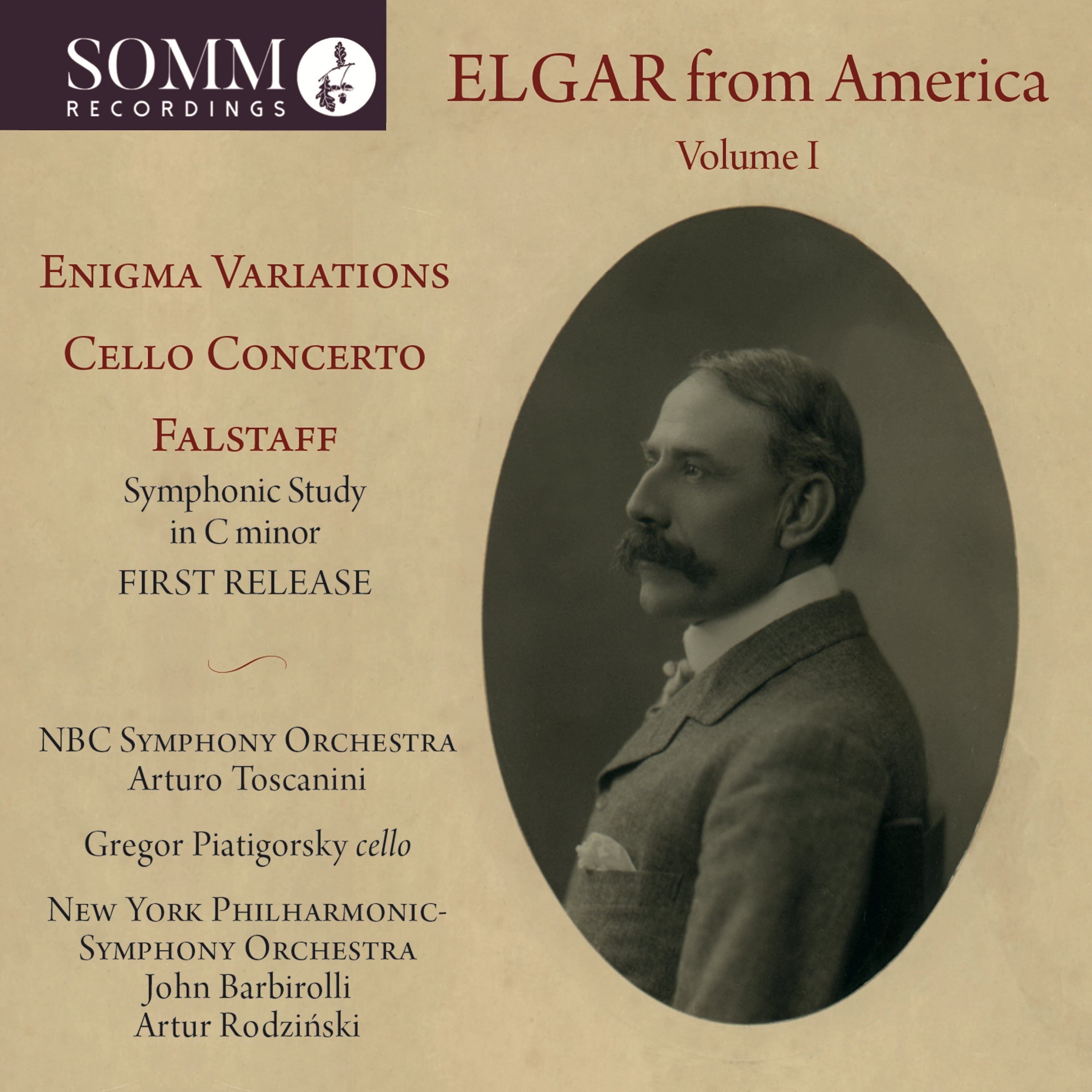 Elgar from America - Volume 1