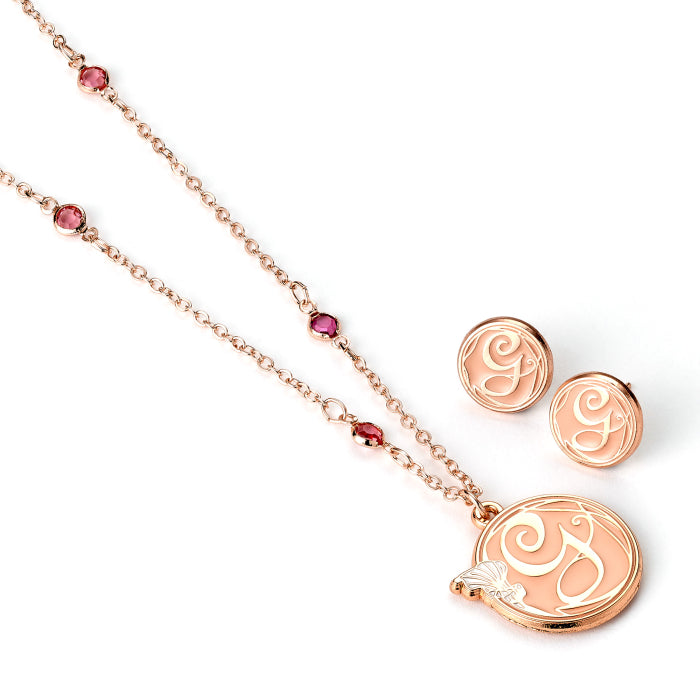 Wicked - Glinda Necklace and Stud Earrings Gift Set