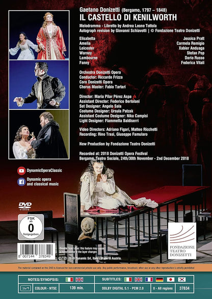 Donizetti: Il Castello di Kenilworth (Festival Donizetti 2018