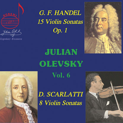 G.F. Handel: 15 Violin Sonatas, Op. 1/D. Scarlatti: 8 Violin... - Volume 6