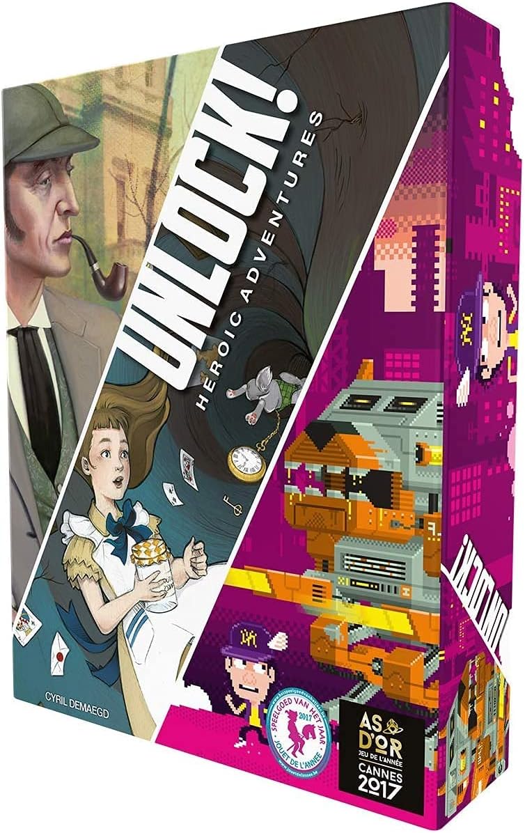 Space Cowboys Unlock 5! Heroic Adventures ,Mixed Colours,SCUNL05EN
