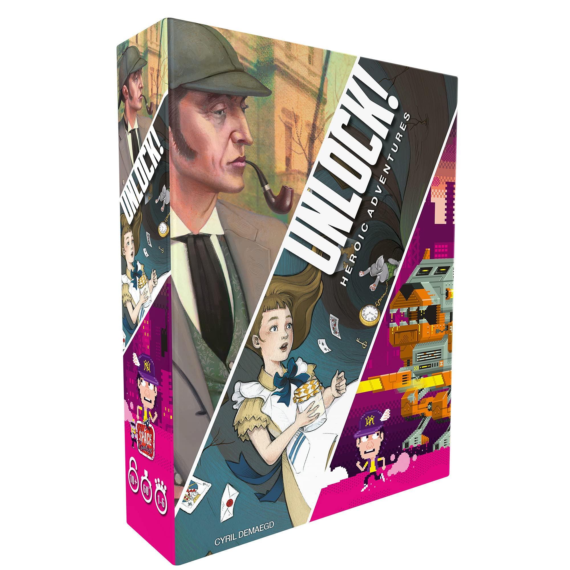 Space Cowboys Unlock 5! Heroic Adventures ,Mixed Colours,SCUNL05EN
