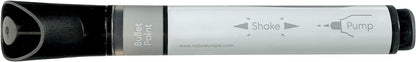 Nobo Liquid Ink Glass Whiteboard Pens, 3mm Bullet Tip, 4 Pack, Dry Erase Markers, Assorted Colours, 1905324