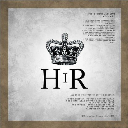 Hulio Ridiculo Live Volume 1