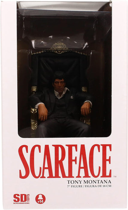 SD Toys Scarface Tony Montana Sitting Up Figure 18 cm