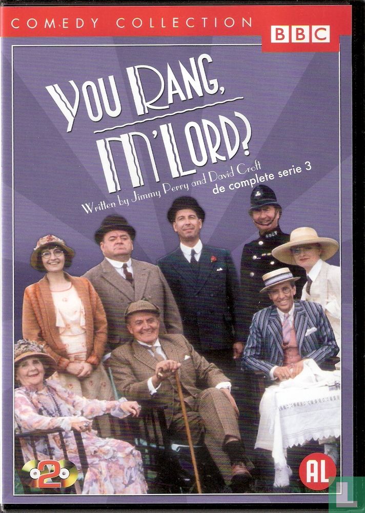 STUDIO CANAL - YOU RANG M' LORD? - SERIE 3 (1 DVD