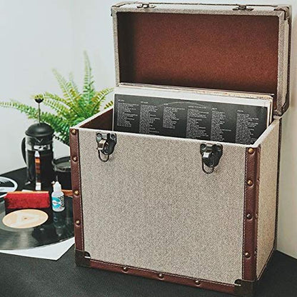 LP Record Storage Carry Case