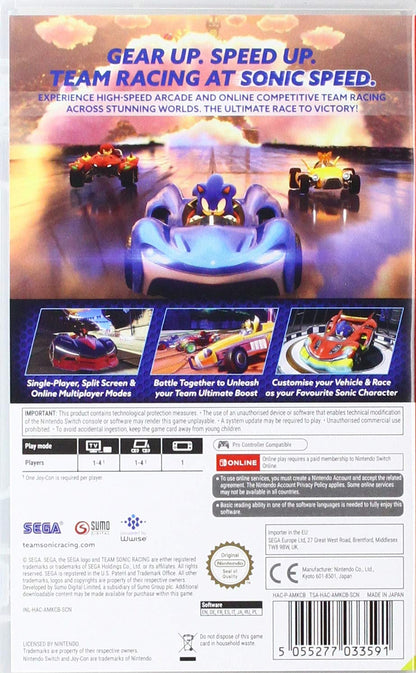 Team Sonic Racing (Nintendo Switch