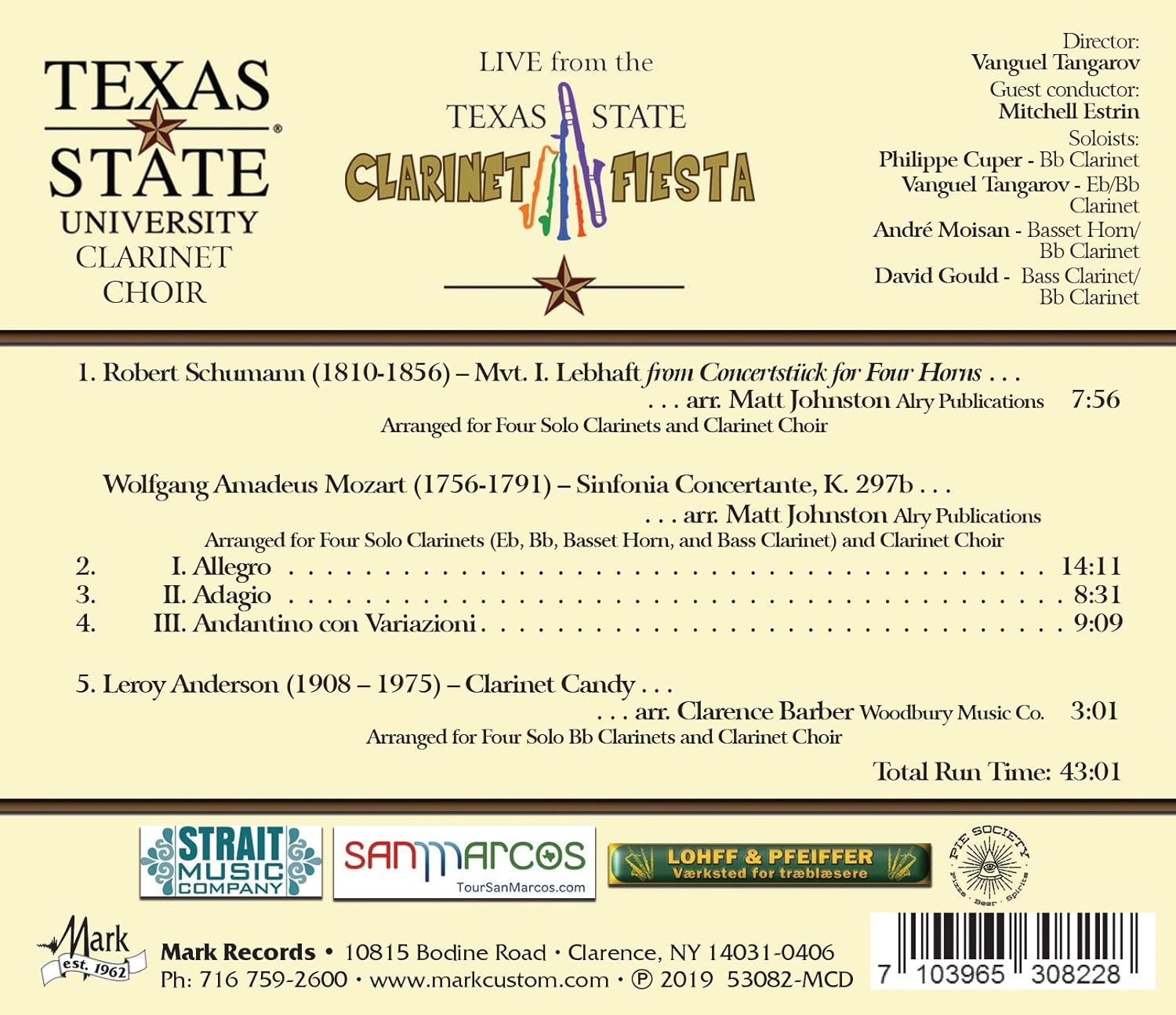 Texas State Clarinet Fiesta
