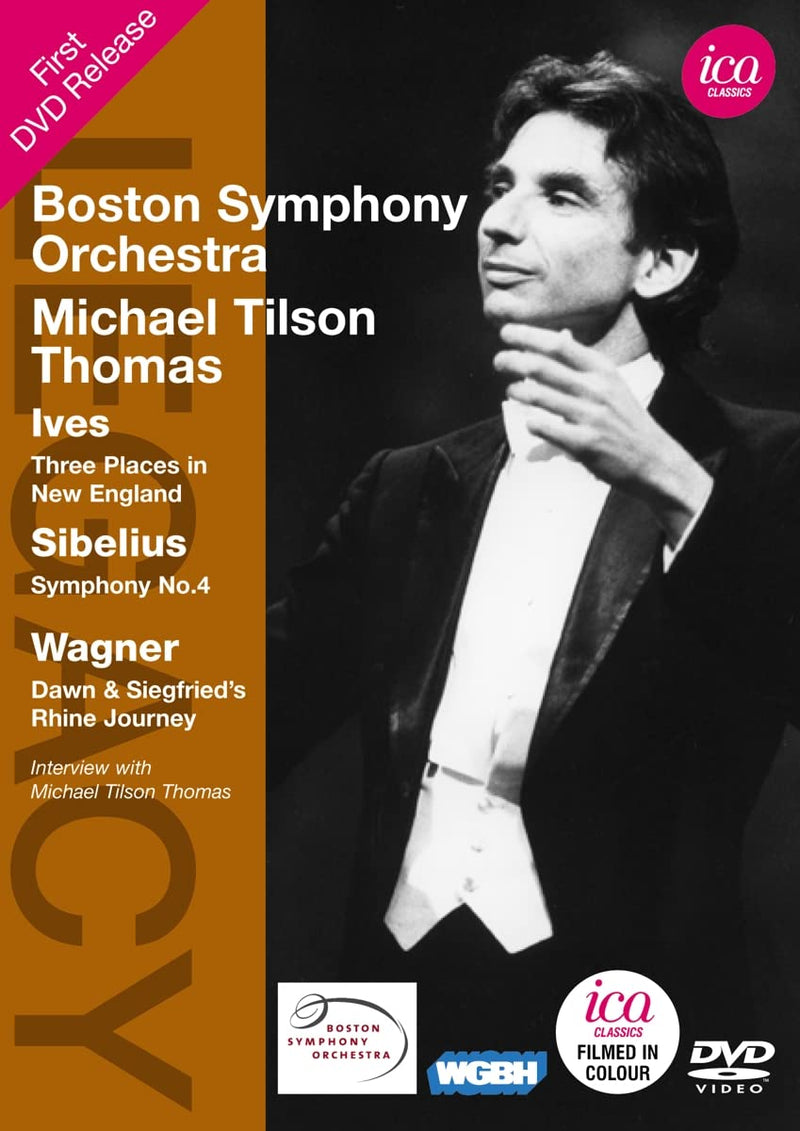 TILSON THOMAS: Ives/Sibelius/Wagner (Boston Symphony Orchestra, 1970