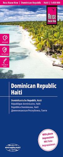 Dominican Republic, Haiti (1:450.000)