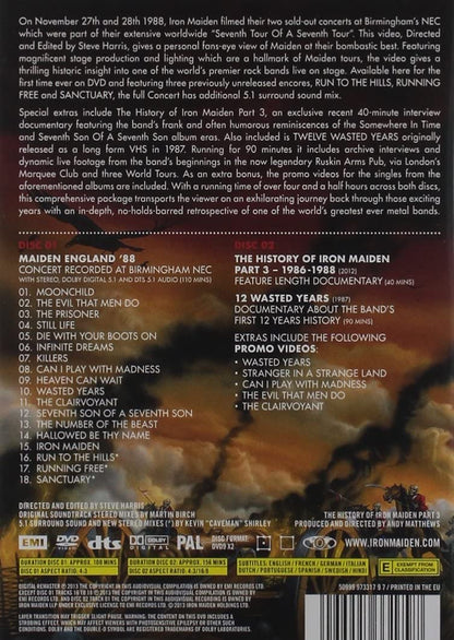 Maiden England '88