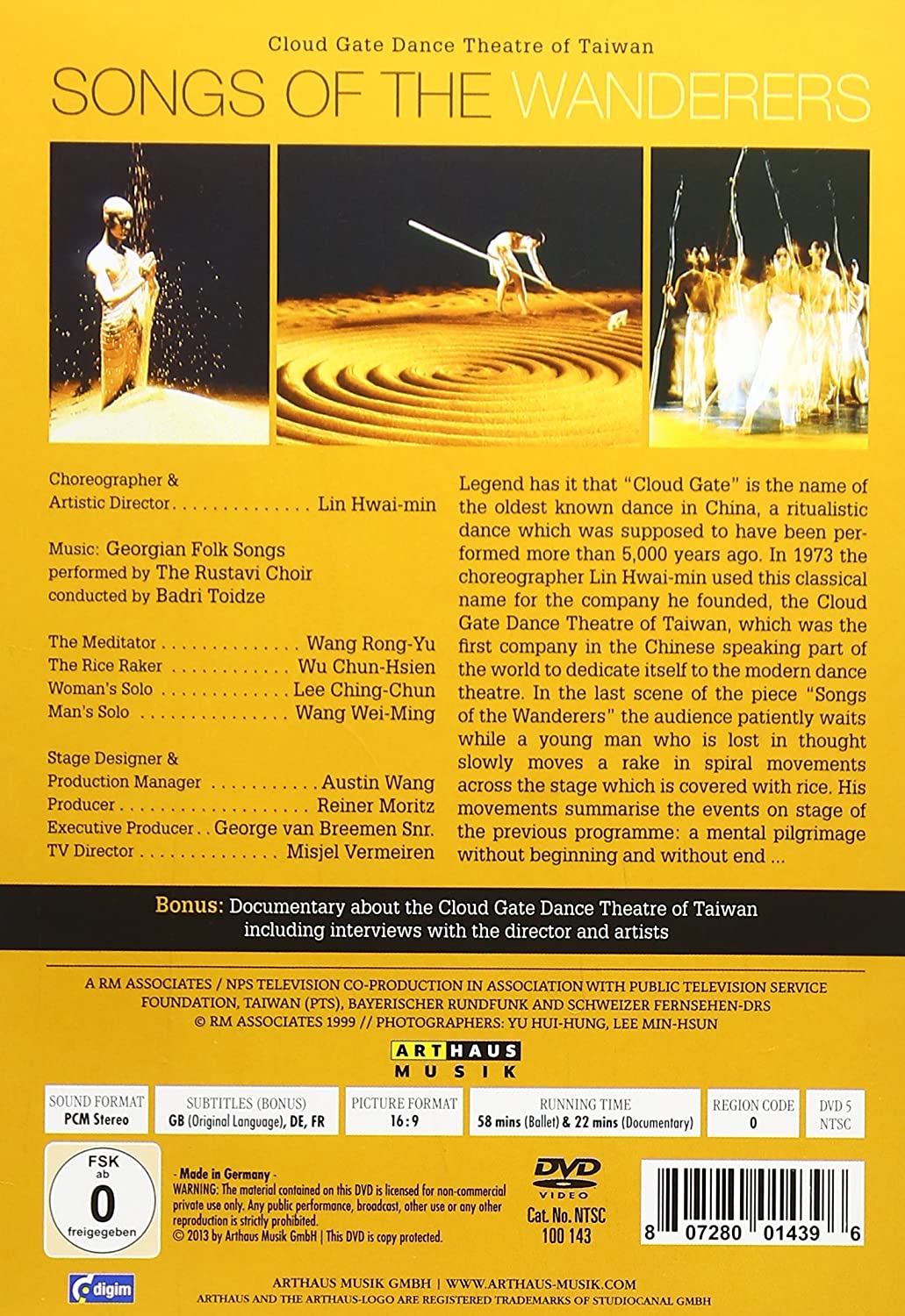 Songs of the Wanderers (Cloud Gate Dance Theatre of Taiwan