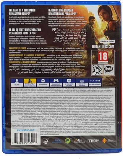 The Last of Us Remastered PS4