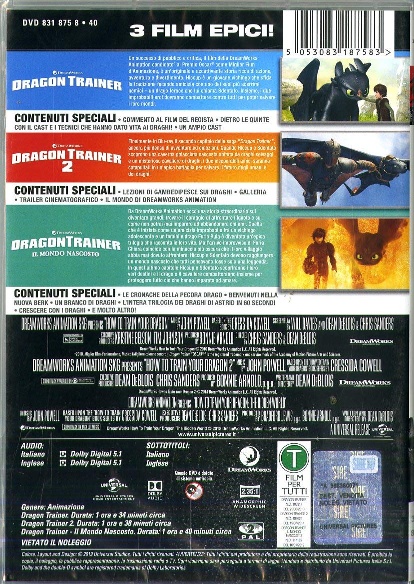 Dragon Trainer Collection 1-3