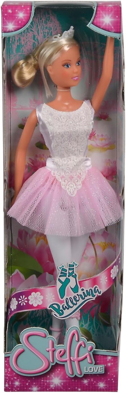 Simba 105733332 Steffi Love Ballerina, Toy Doll as Ballerina, 29 cm, from 3 Years