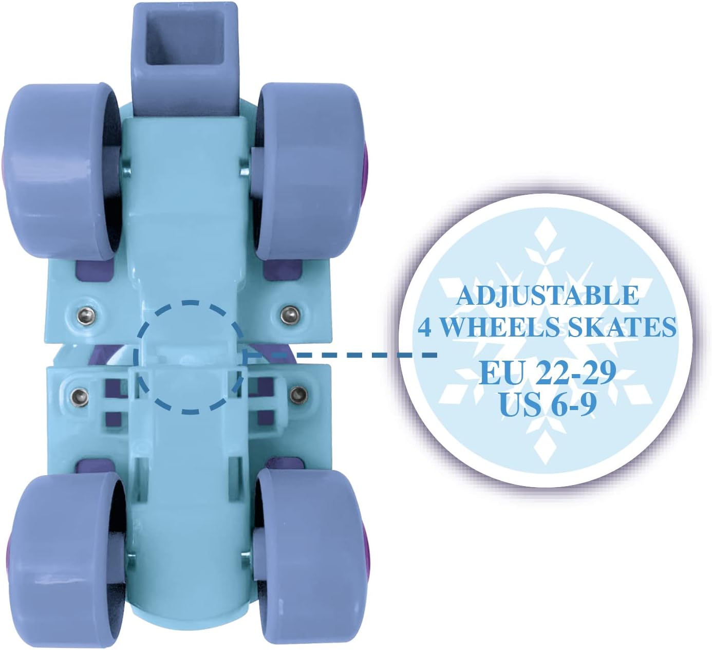 Mondo Frozen Roller Skate Set