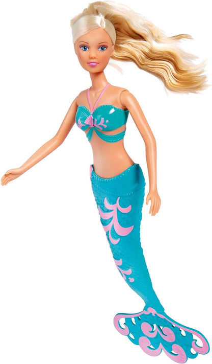 STEFFI LOVE Simba 105733336 105733336 Mermaid and Evi 12 cm Doll Steffi Model and Evi Doll