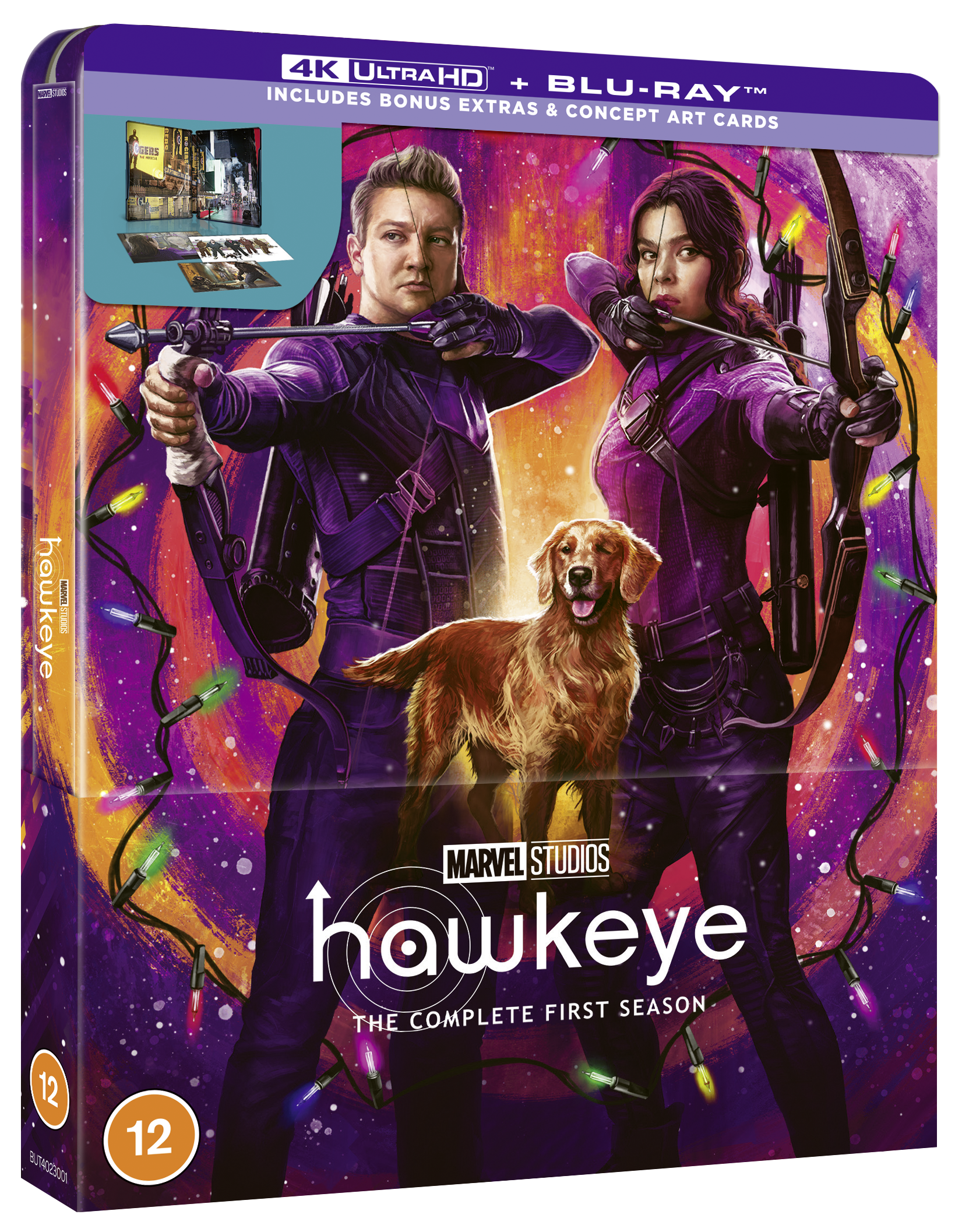 Marvel Studios Hawkeye: The Complete First Season Steelbook