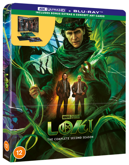 Marvel Studios Loki: The Complete Second Season Steelbook