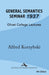 General Semantics Seminar 1937