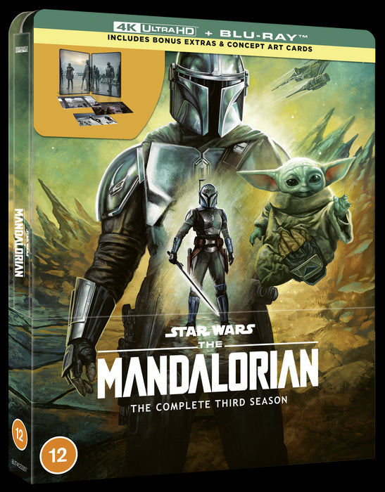 Star Wars The Mandalorian: The Complete Third Season Steelbook
