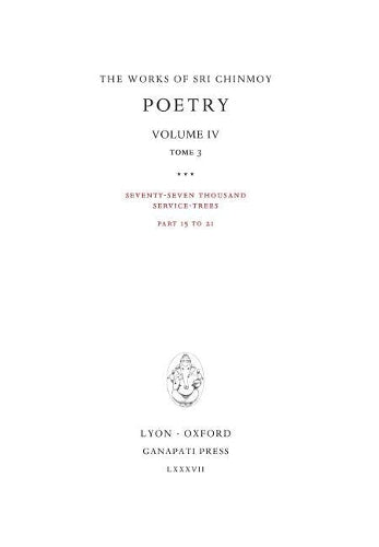 Poetry IV, tome 3