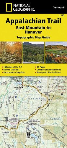 Appalachian Trail: East Mountain to Hanover Map