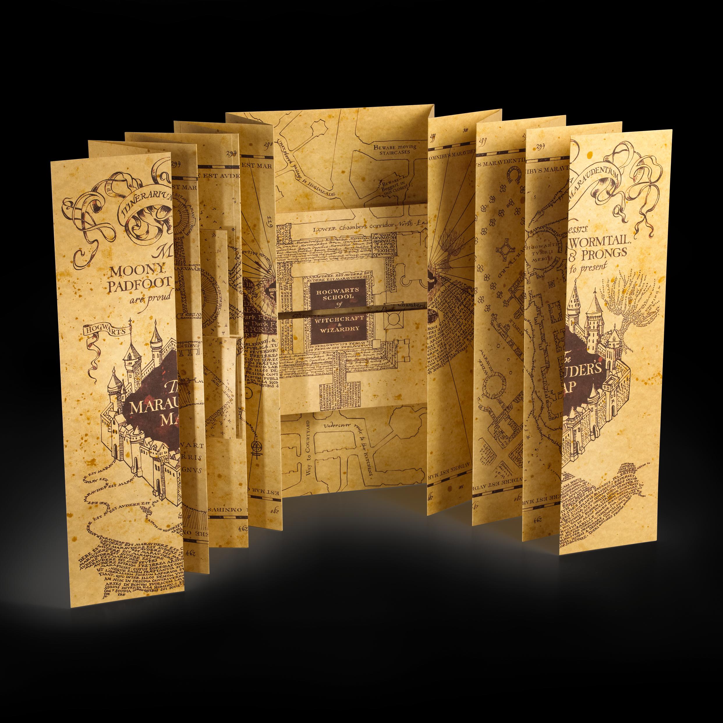 Marauder’s Map Harry Potter The Noble Collection