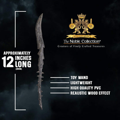The Noble Collection NN6318 Todesser Dornenstab & 3D-Lesezeichen 30Cm